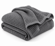 Waffle Knit Cotton Blanket