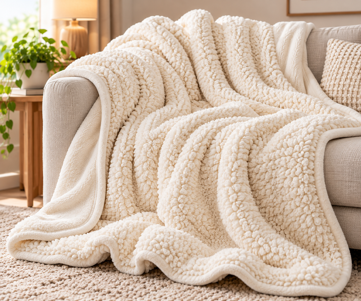 CloudPlush Sherpa Blanket