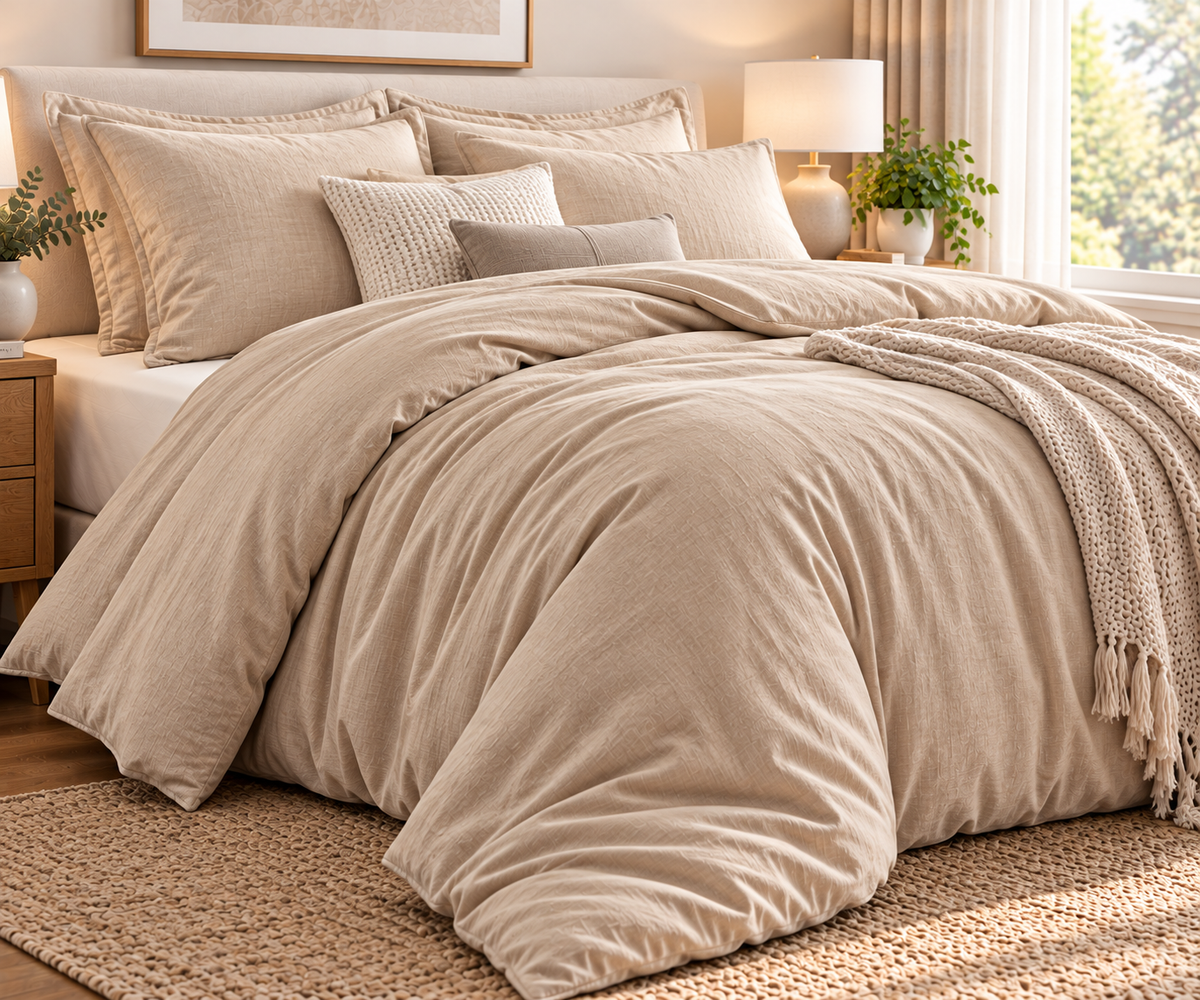 Classic Cotton Duvet Cover Set