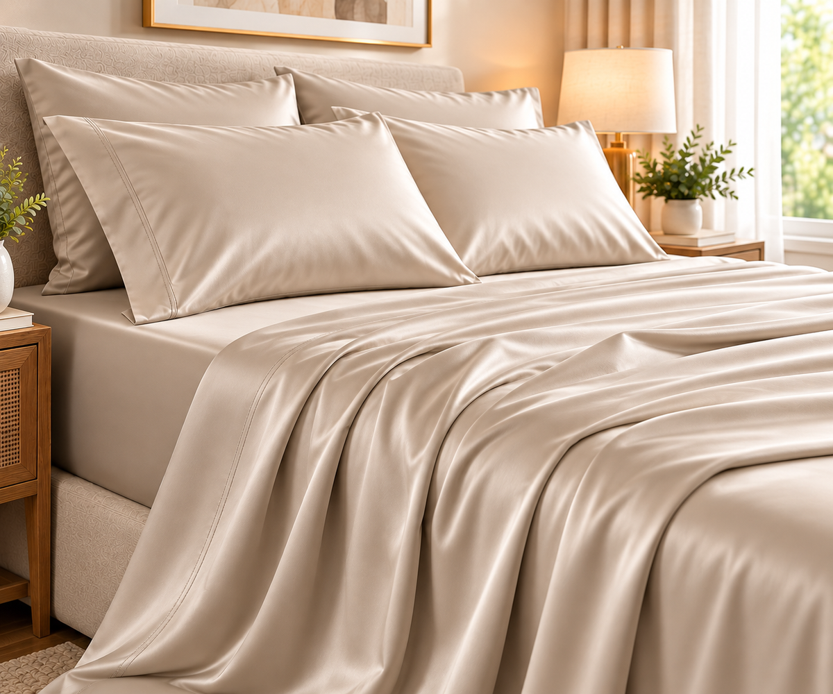 Silky Smooth Sateen Sheet Set