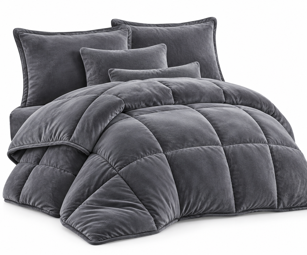 CozyTouch Plush Comforter Set