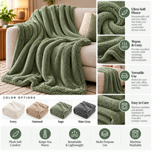 CozyFleece Throw Blanket